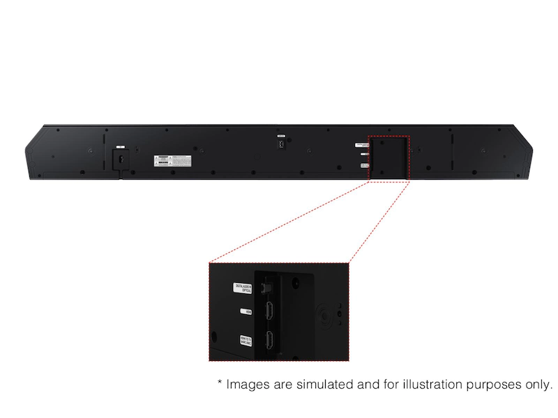 Samsung HW-Q800D back