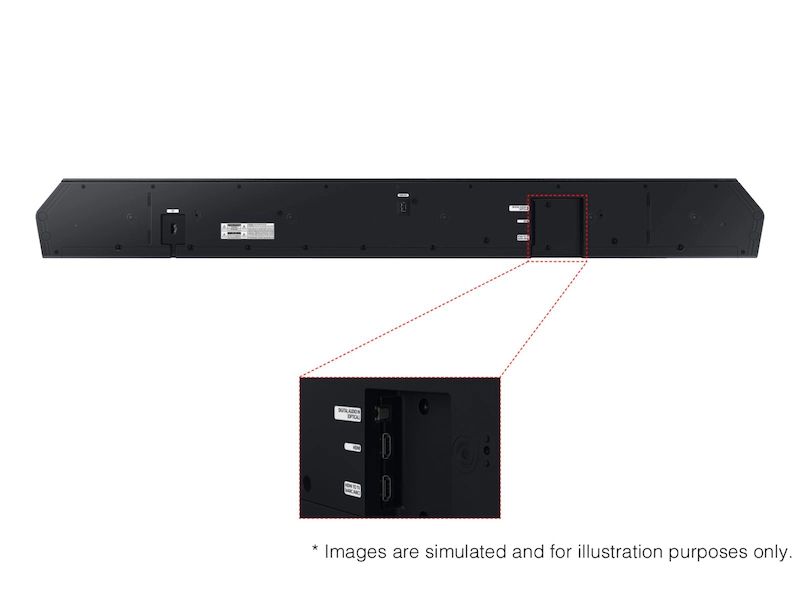 Samsung HW-Q910D back