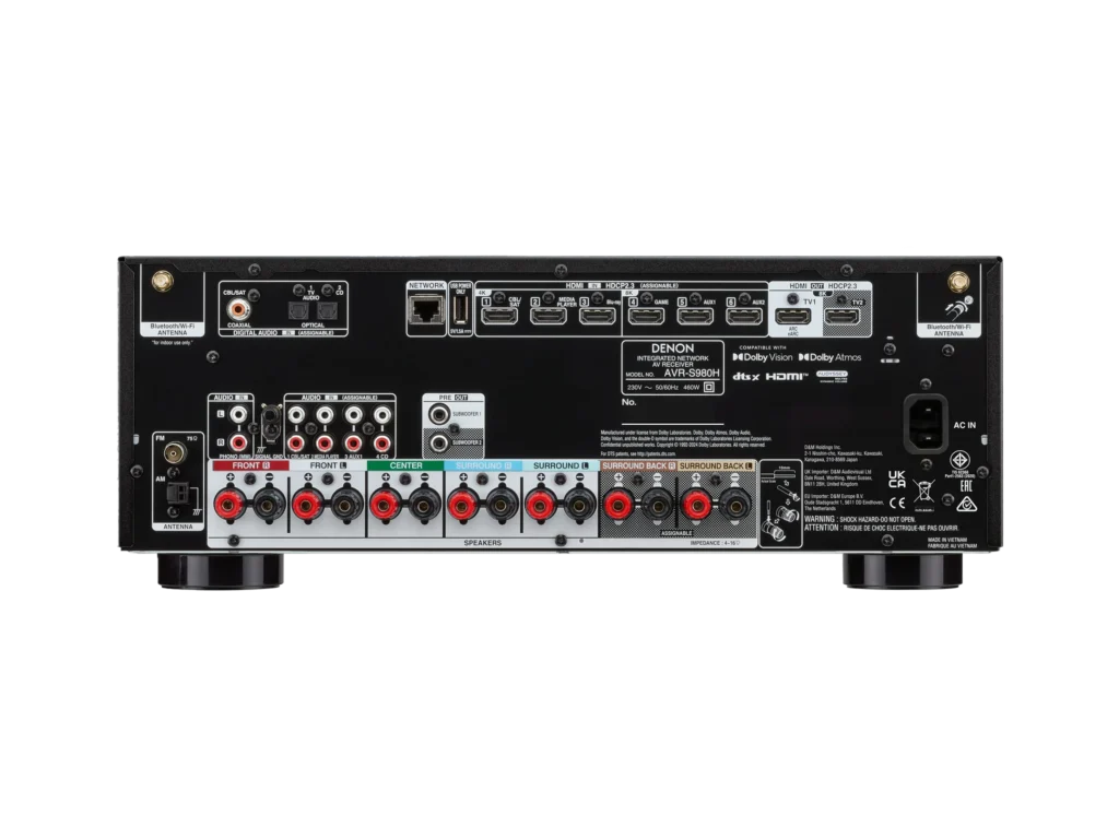 Denon Denon AVR-S980H back